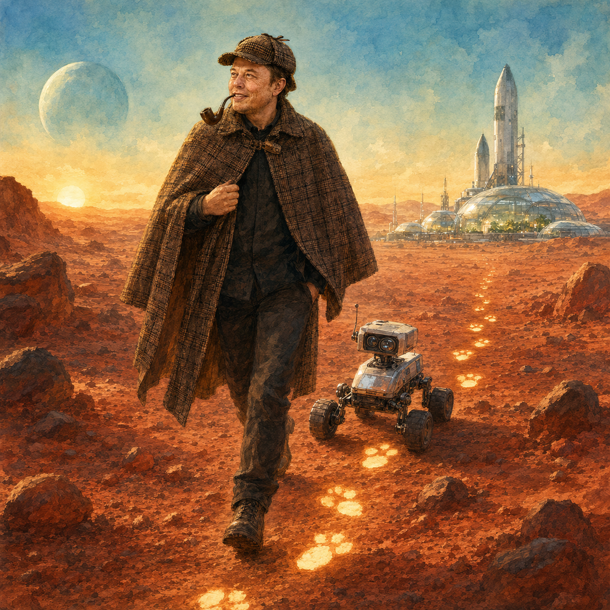 PipeElon on Mars